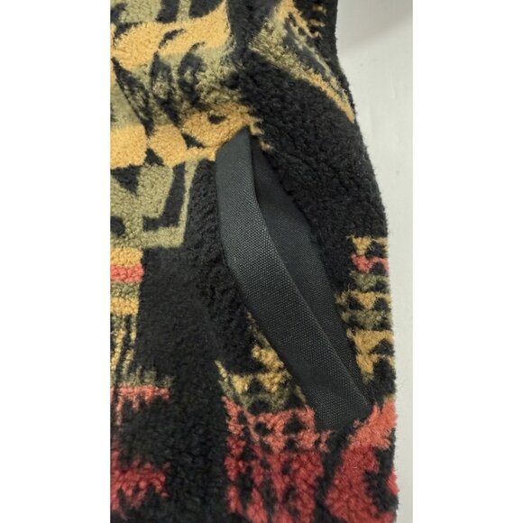 Pendleton Womens Foxglove Fleece Bomber Jacket Sz Small Southwestern Geometric - Picture 5 of 13